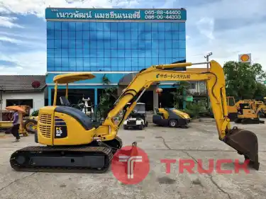 KOMATSU PC55MR-3 นำเข้าจากญี่ปุ่น สภาพพร้อมใช้งาน โทร 089-0080077,089-0050007,086-0044333,065-8844400 www.sangenjp.com www.nmc99.com