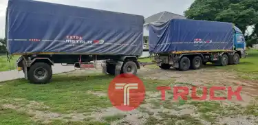 ขาย!! รถพ่วงดั้ม คอกเกษตร แม่+ลูก Isuzu