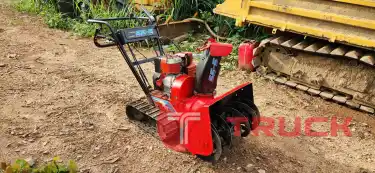 ขาย รถดัน ดูด เก็บ ปุ๋ย มูลสัตว์ กรอกลงถุงได้ เก่าญี่ปุ่น เบนซิน 4 จังหวะ