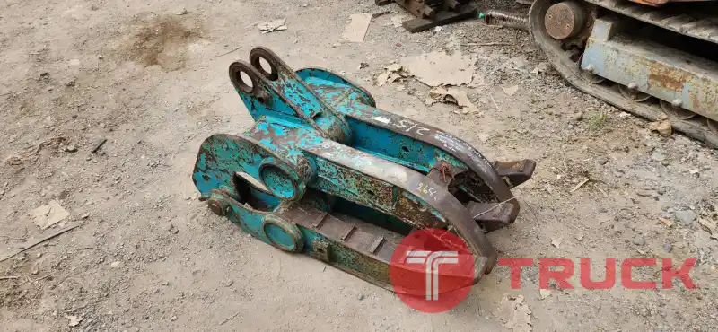 ขาย หัวคีบไม้ คีบเหล็ก สำหรับรถขุด แบคโฮ PC 60-120 สลัก 65มิล ห่างหู 18 cm นิ้วยาว 70 cm เก่าญี่ปุ่น