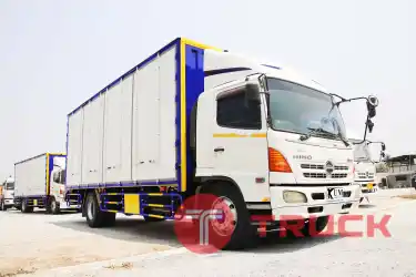 หกล้อตู้สิบบาน HINO QDR 500 212 แรงม้า ปี54