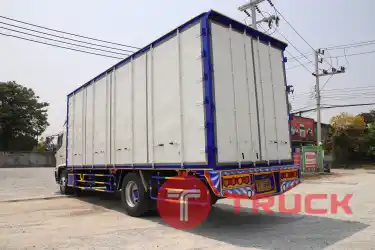 หกล้อตู้สิบบาน HINO QDR 500 212 แรงม้า ปี54