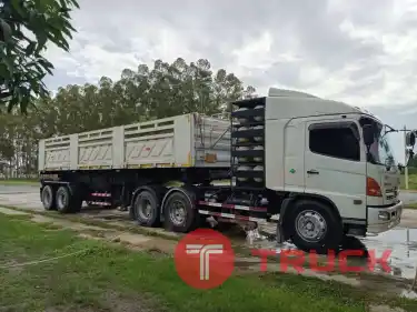 สิบล้อหัวลาก HINO ปี 53 พร้อมกระบะดัมพ์