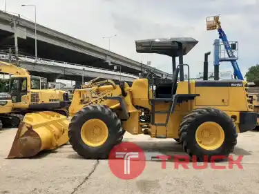 KOMATSU WA150-3 นำเข้าจากญี่ปุ่น สภาพพร้อมใช้งาน LINE ID @sangenjp โทร 089-0080077,089-0050007,086-0044333,065-8844400 www.sangenjp.com www.nmc99.com