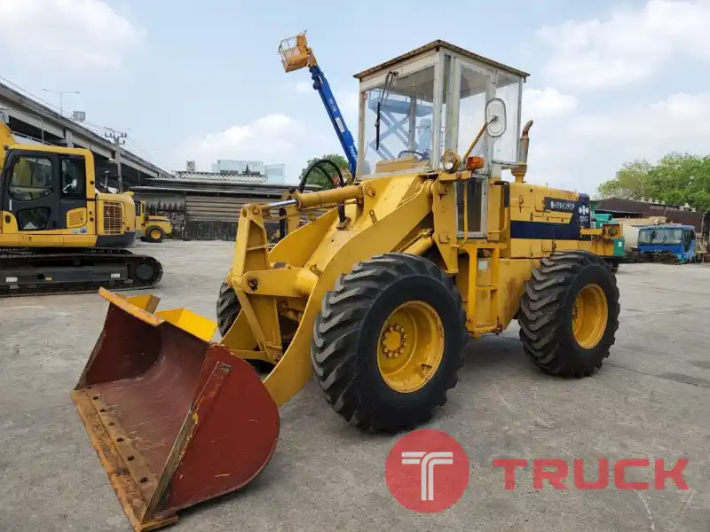 KOMATSU510 รถตักล้อยาง นำเข้าจากญี่ปุ่น สภาพพร้อมใช้งาน LINE ID:@sangenjp โทร 089-0080077,089-0050007,086-0044333,065-8844400 www.sangenjp.com www.nmc99.com