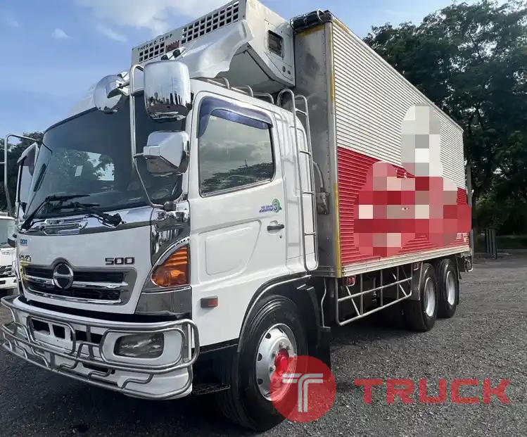 ขายรถบรรทุก 10ล้อ ฮีโน่ รุ่น FL8J ปี54 เครื่อง212แรง เพลาเดียว ตู้เย็น สภาพพร้อมใช้งาน
