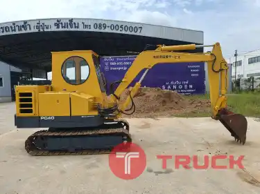 KOMATSU PC40-1 นำเข้าจากญี่ปุ่น สภาพพร้อมใช้งาน LINE ID @sangenjp โทร 089-0080077,089-0050007,086-0044333,065-8844400 www.sangenjp.com www.nmc99.com