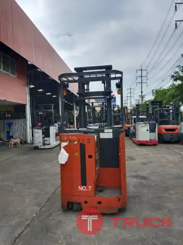 ขายฟอร์คลิฟท์ไฟฟ้ายืนขับ NISSAN ขนาด 1.5 ตัน เสายกได้สูง 4 เมตร รถสภาพดีเดิมๆ จากญี่ปุ่น