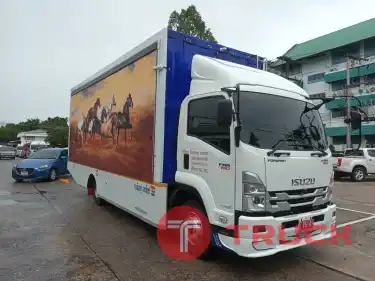 รถตู้ผ้าใบสไลด์ ถาด อเมริกัน กองพื้น FRR 190 ดาวน์ 95,000 ออกรถได้ทันที ไกรสร 086-3516797 พร้อมส่งเข้าอู่