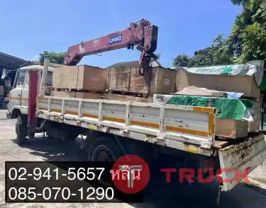 ขายรถบรรทุกติดเครน ยี่ห้อรถ hino