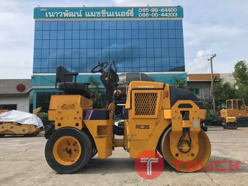 DYNAPAC รถบดขนาด 3.5 ตัน นำเข้าจากญี่ปุ่น สภาพพร้อมใช้งาน line id @sangenjp โทร 089-0080077,089-0050007,086-0044333,065-8844400 www.sangenjp.com www.nmc99.com