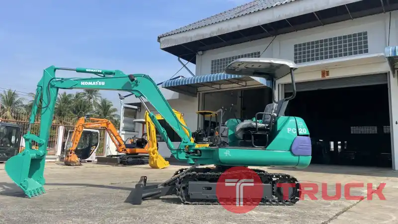 Komatsu PC20-7 มือสอง นำเข้าจากญี่ปุ่น