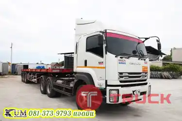 ถูกใจสายประหยัด จัดเลยเพ่ ISUZU GXZ 360 แรงม้า ปี65 กับ หางพื้นดรียบ WAFA ปี 65