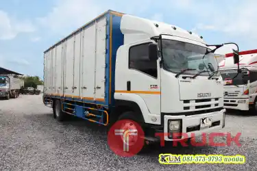 ใครหาตู้สิบบาน วิ่งหลังถนนดีๆ คันนี้เลย หกล้อ ISUZU FTR 240 แรงม้า ปี 55 จัดเลยพี่