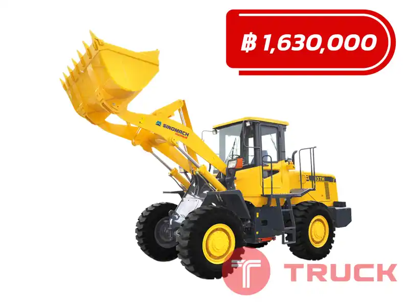 ขายรถตักล้อยางมือหนึ่ง ซิโนแมช-ฉางหลิน รุ่น 937H แขนมาตรฐาน เครื่อง Cummins บุ้งกี๋ 1.7 คิว