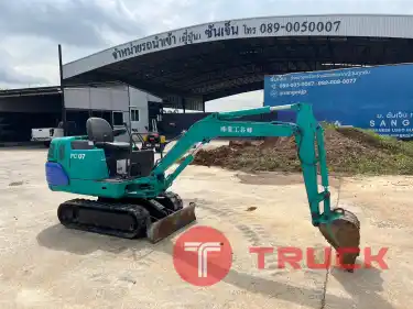 Komatsu PC07-2 นำเข้าจากญี่ปุ่น สภาพพร้อมใช้งาน LINE ID @sangenjp โทร 089-0080077,089-0050007,086-0044333,065-8844400 www.sangenjp.com www.nmc99.com