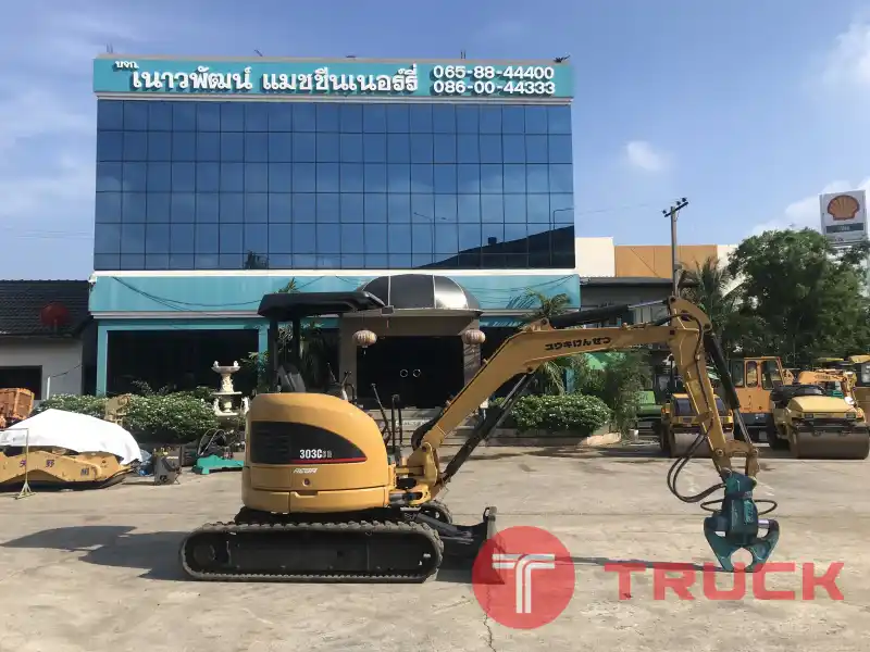CAT303C หัวบีบคอนกรีต นำเข้าจากญี่ปุ่น สภาพพร้อมใช้งาน LINE @sangenjp โทร 089-0080077,089-0050007,086-0044333,065-8844400 www.sangenjp.com www.nmc99.com