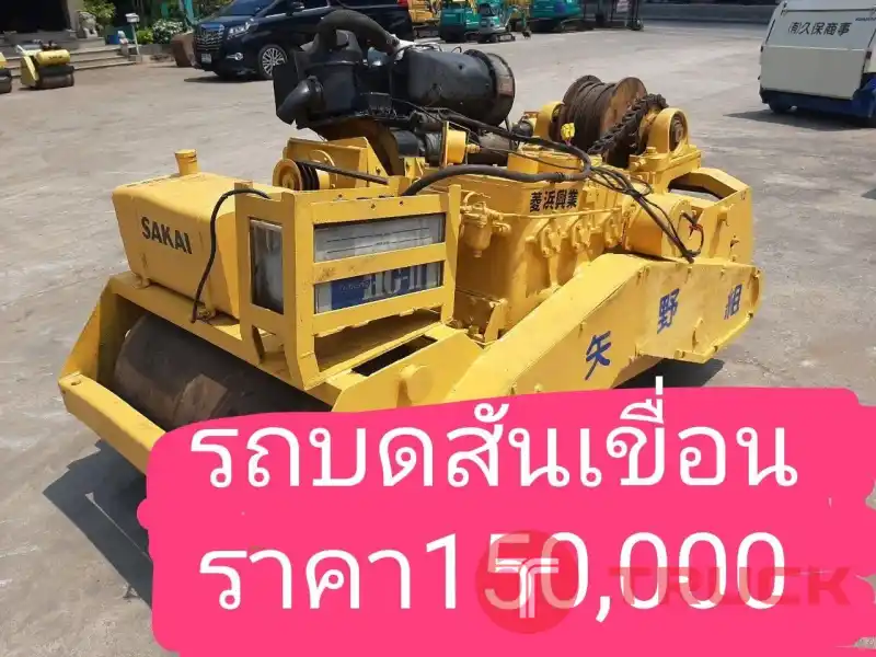 รถบดสันเขื่อน นำเข้าจากญี่ปุ่น สภาพพร้อมใช้งานLINE @sangenjp โทร 089-0080077,089-0050007,086-0044333,065-8844400 www.sangenjp.com www.nmc99.com