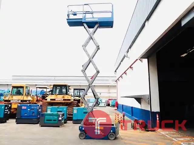 X-Lift Genie GS1930 รถกระเช้าไฟฟ้า สูง 6 เมตร จากญี่ปุ่น โทร.080-6565422 หนิง