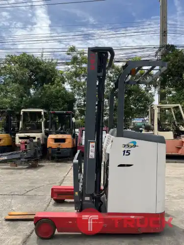 ขายรถไฟฟ้ายืนขับ NICHIYU รุ่น 75 โมเดล FBRW15-75-550M ปี 2014 ขนาด 1.5 ตัน เสายกได้สูง 5.5 เมตร รถนอกนำเข้าจากญี่ปุ่น รถสวย สภาพดี
