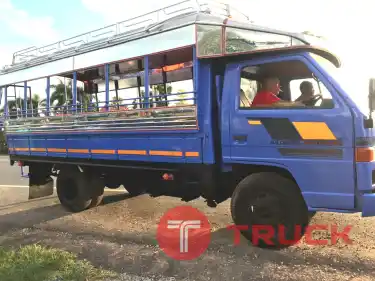 ข่ยรถโดยสาร6ล้อ ISUZU NPR110แรง พาวเวอร์ ยกหัวได้ กระบะยาว4.50 เมตร เครืาองแน่นๆ แชสซีสวยๆ เอกสารครบพร้อมโอนทั่วไทย