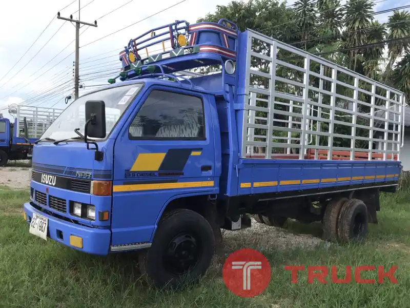 ขายรถบรรทุก6 ล้อISUZU NPR115 แรง กระบะยาว5 เมตร พาวเวอร์ ดาวน์118,000บาท สนใจโทร0990288666