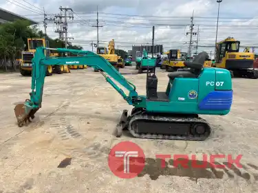 Komatsu PC07-2 นำเข้าจากญี่ปุ่น สภาพพร้อมใช้งาน LINE ID @sangenjp โทร 089-0080077,089-0050007,086-0044333,065-8844400 www.sangenjp.com www.nmc99.com