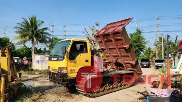 ขาย รถบรรทุกตะขาบ ดั๊มเปอร์ เครื่อง ISUZU ดีเซล 6 สูบ กระบะ 2x3.6 เมตร ทั้งคัน 5.8 ม. บรรทุก 6-8 ตัน