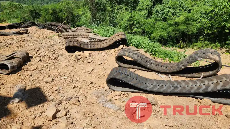 ขาย แทรคยาง สำหรับ รถขุด แบคโฮ รถบรรทุกตะขาบ ดั๊มเปอร์ เครื่องจักร อเนกประสงค์ เก่าญี่ปุ่น