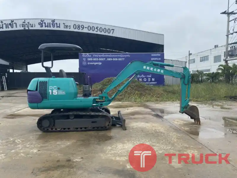 Komatsu PC15-3 นำเข้าจากญี่ปุ่น สภาพพร้อมใช้งาน โทร 089-0080077,089-0050007,086-0044333,065-8844400 www.sangenjp.com www.nmc99.com