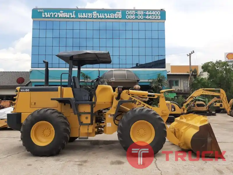 KOMATSU WA150-3 นำเข้าจากญี่ปุ่น สภาพพร้อมใช้งาน LINE ID @sangenjp โทร 089-0080077,089-0050007,086-0044333,065-8844400 www.sangenjp.com www.nmc99.com