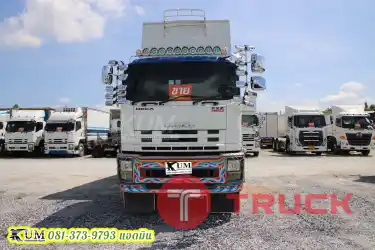 สวยทั้งคัน สิบล้อดั้มพ์ ISUZU FXZ 360 แรงม้า ปี57 มารับไปใช้งานเลยพี่