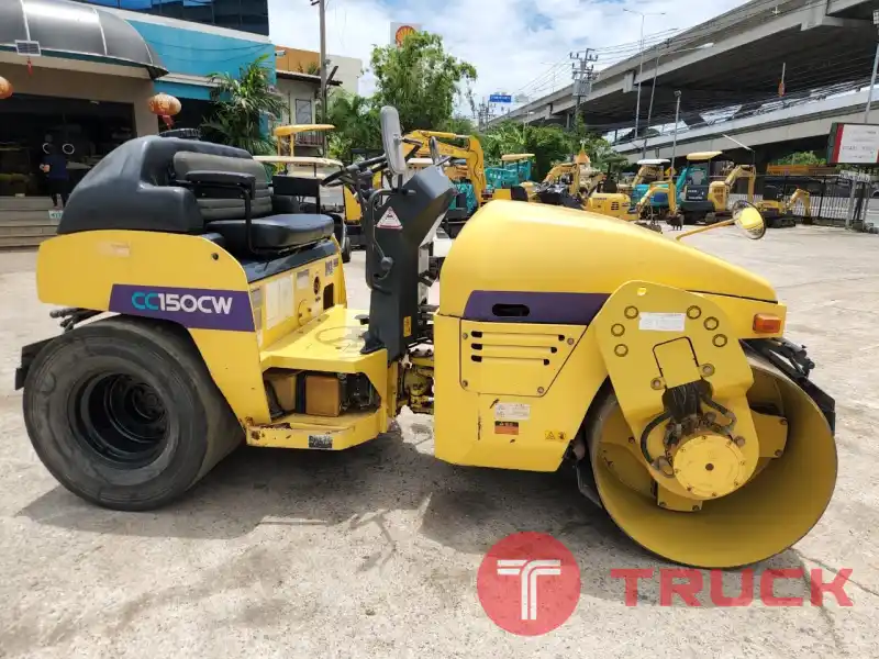 DYNAPAC CC150CW-2 รถบดขนาด 5 ตัน นำเข้าจากญี่ปุ่น สภาพพร้อมใช้งาน line id @sangenjp โทร 089-0080077,089-0050007,086-0044333,065-8844400 www.sangenjp.com www.nmc99.com