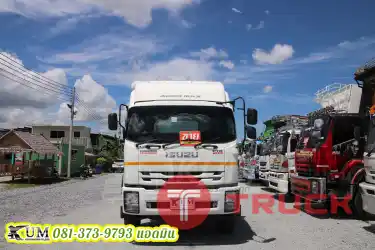 หกล้อหัวลาก ลด 1แสน ISUZU FTR 240 แรงม้า ปี64 มือเดียวป้ายแดง