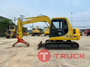 Komatsu PC60-7 นำเข้าจากญี่ปุ่น สภาพพร้อมใช้งาน LINE ID @sangenjp โทร 089-0080077,089-0050007,086-0044333,065-8844400 www.sangenjp.com www.nmc99.com