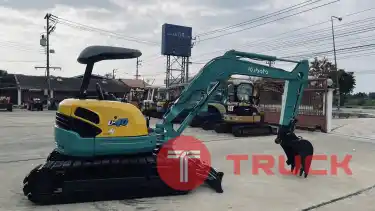 รถขุด Kubota U40-3 มือสองนำเข้าจากญี่ปุ่น ตรวจเช็คสภาพ พร้อมใช้งาน