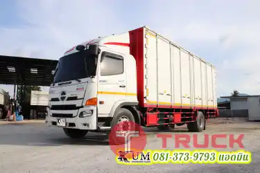 ไมล์น้อย ปีใหม่ หกล้อตู้สิบบาน HINO VICTOR 500 240 แรงม้า ปี65 มือเดียวป้ายแดง เลยนะพี่