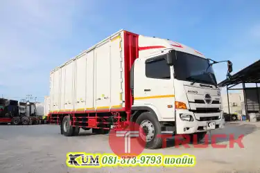 ไมล์น้อย ปีใหม่ หกล้อตู้สิบบาน HINO VICTOR 500 240 แรงม้า ปี65 มือเดียวป้ายแดง เลยนะพี่