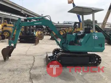 KOMATSU PC10-2 นำเข้าจากญี่ปุ่น สภาพพร้อมใช้งาน LINE ID @sangenjp โทร 089-0080077,089-0050007,086-0044333,065-8844400 www.sangenjp.com www.nmc99.com