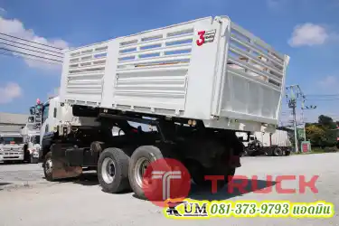 สวยโครตๆ สิบล้อดั้มพ์ดิน ISUZU FXZ 360 แรงม้า ปี61 ไมล์น้อย เป็นสิบน็อต ทำสีใหม่