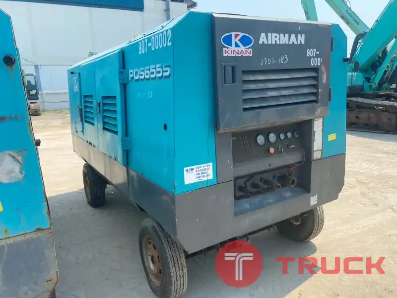 655CFM เครื่องปั๊มลม Airman PDS655S ปี2001 โทร 080-6565422 หนิง