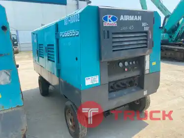 655CFM เครื่องปั๊มลม Airman PDS655S ปี2001 โทร 080-6565422 หนิง