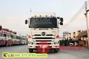 ใหม่มาวันนี้ สิบล้อหัวลาก HINO VICTOR 500 344 แรงม้า, หางพื้นเรียบ ปี65