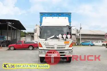 6 ล้อตู้สิบบาน กว้าง 2.42 ม. HINO QDR 500 212 แรงม้า ปี 54 คันนี้ไม่ถึงล้าน
