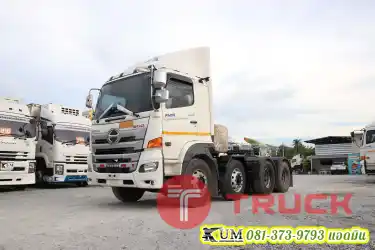 12 ล้อหัวลากสวยครบอยู่นี้ HINO VICTOR 500 344 แรงม้า ปี63 ใช้งานได้เลย