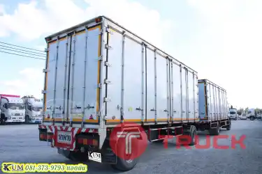 ด่วนมาใหม่ หกล้อตู้สิบบานพ่วงแม่ลูก HINO VICTOR 500 240 แรงม้า ปี60 ราคานี้ถูกสุดๆ