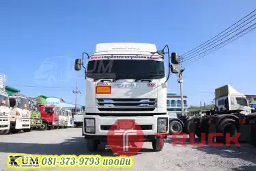 อยากได้ปีใหม่ๆ รถมือเดียวป้ายแดง นี้เลย สิบล้อหัวลาก ISUZU GXZ 360 แรงม้า ปี64