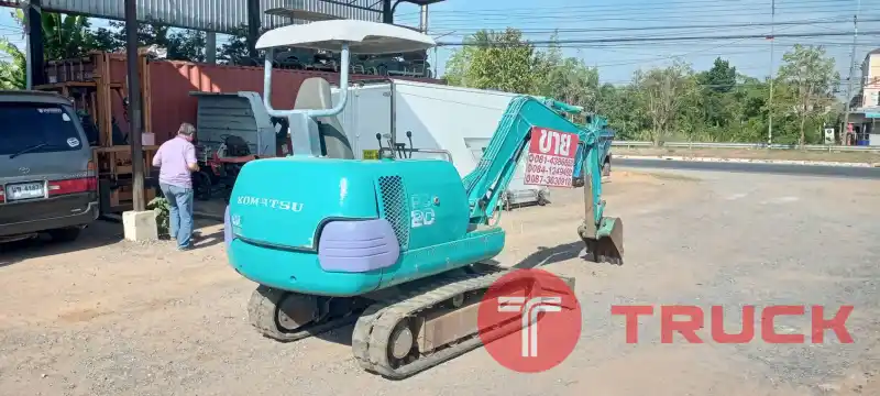 รถขุด KOMATSU PC20-7 นำเข้าจากญี่ปุ่นแท้ สภาพดี