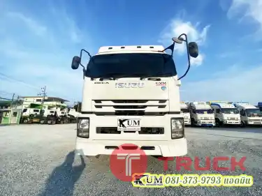 ตู้สวยสภาพดี มือเดียวป้ายแดง หกล้อตู้สิบบาน ISUZU FVM 240 แรงม้า ปี 61 จัดเลยพี่