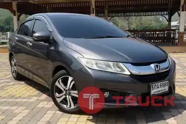 HONDA CITY SV ปี 2016 สภาพกริ้บ ไมล์ 5x,xxx เข้าศูนย์ทุกครั้ง หุ้มเบาะหนัง